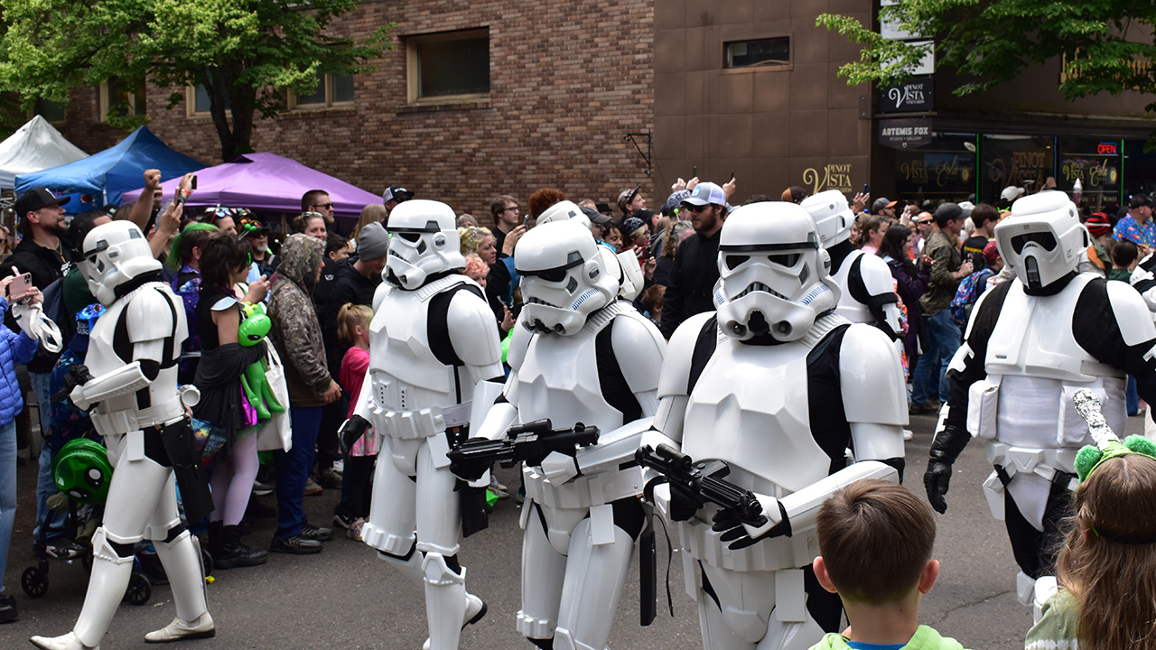 Stormtroopers at UFO festival
