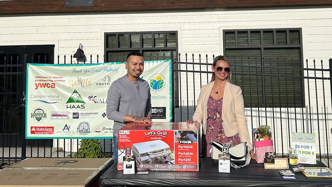 Ziply Fiber sponsers raffle at YWCA