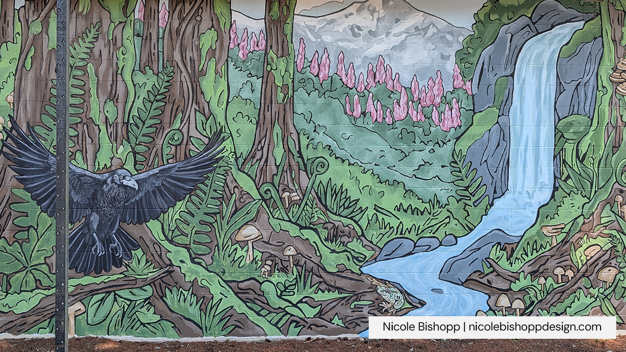Artist Nicole Bishop's work