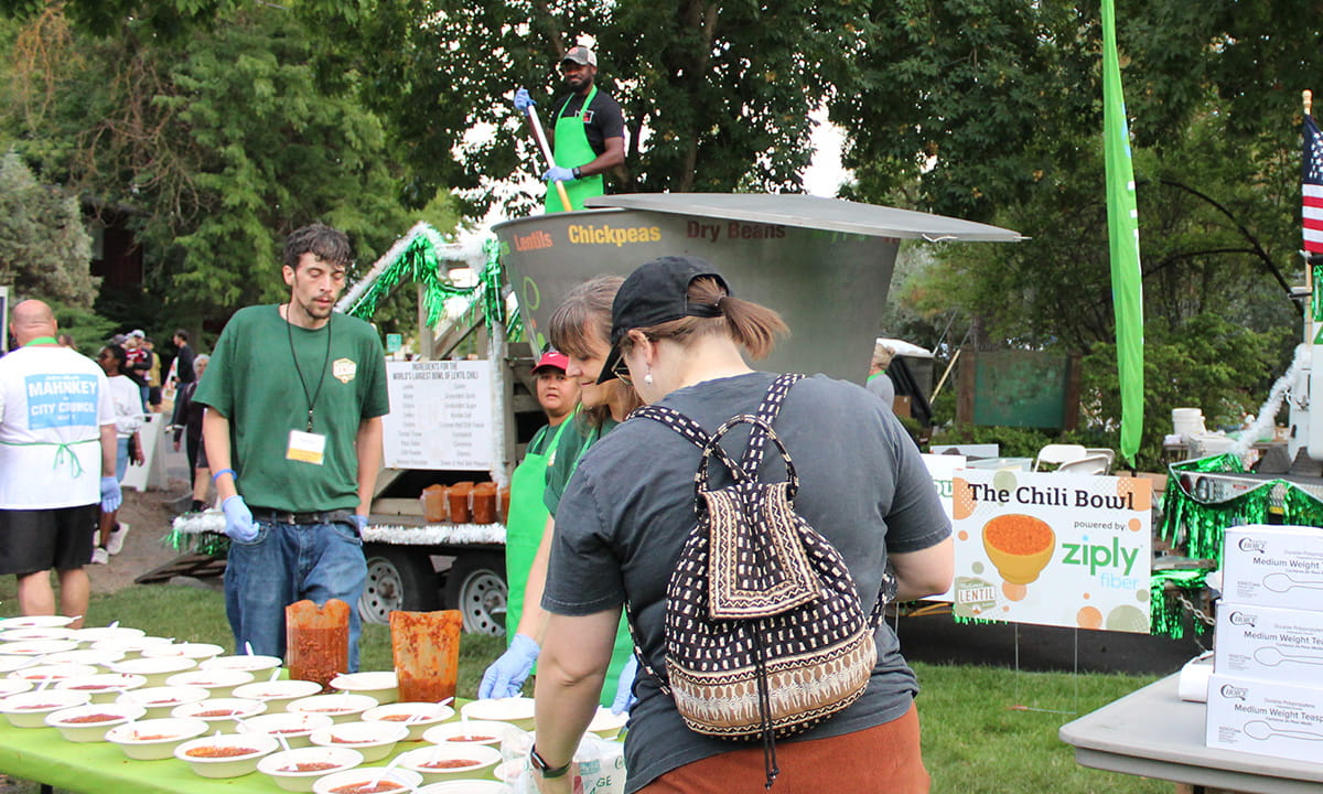 Pullman Lentil Festival Table