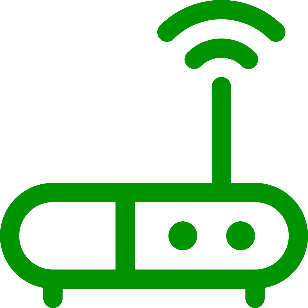 green router icon