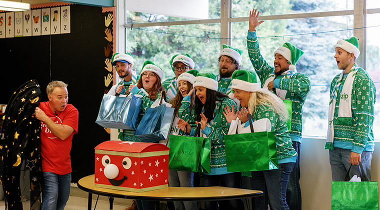 ziply fiber holiday toy drive