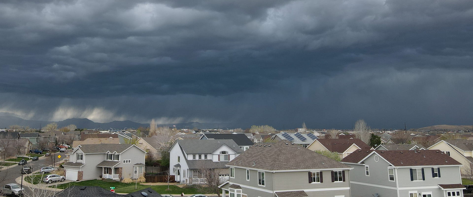 Stormy banner