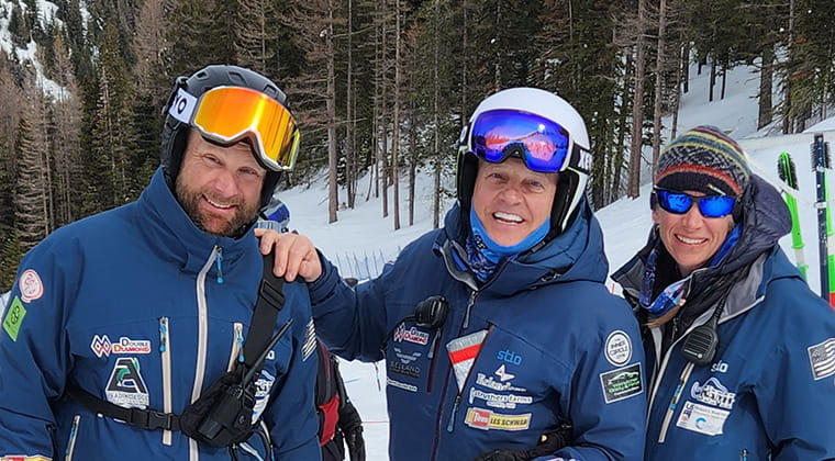 3 ski coaches