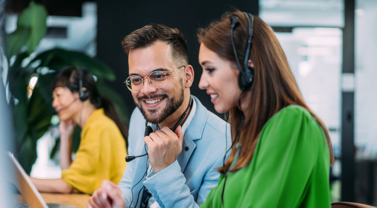 Customer-service professionals gather feedback, investigate and problem solve. 